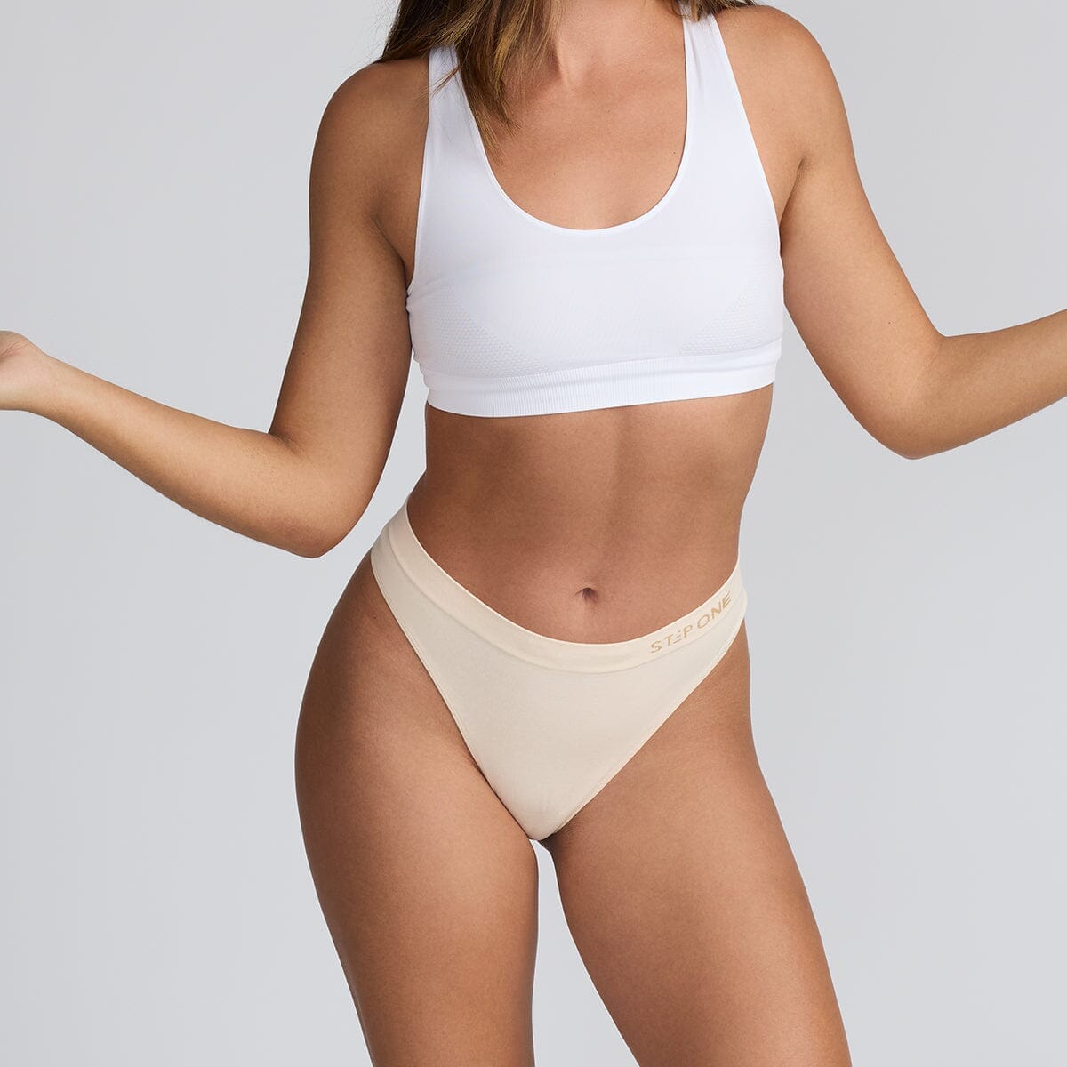 Women's SmoothFit Thong - Chic Champagne - View 6