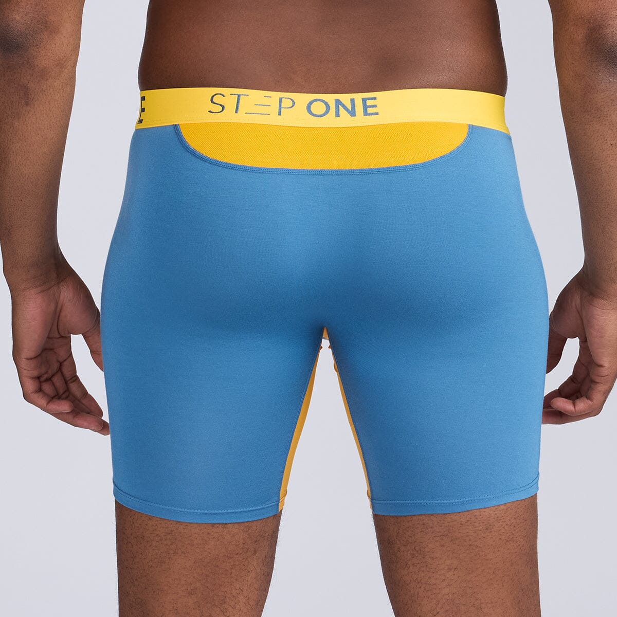 Boxer Brief - Blue & Orange - View 2