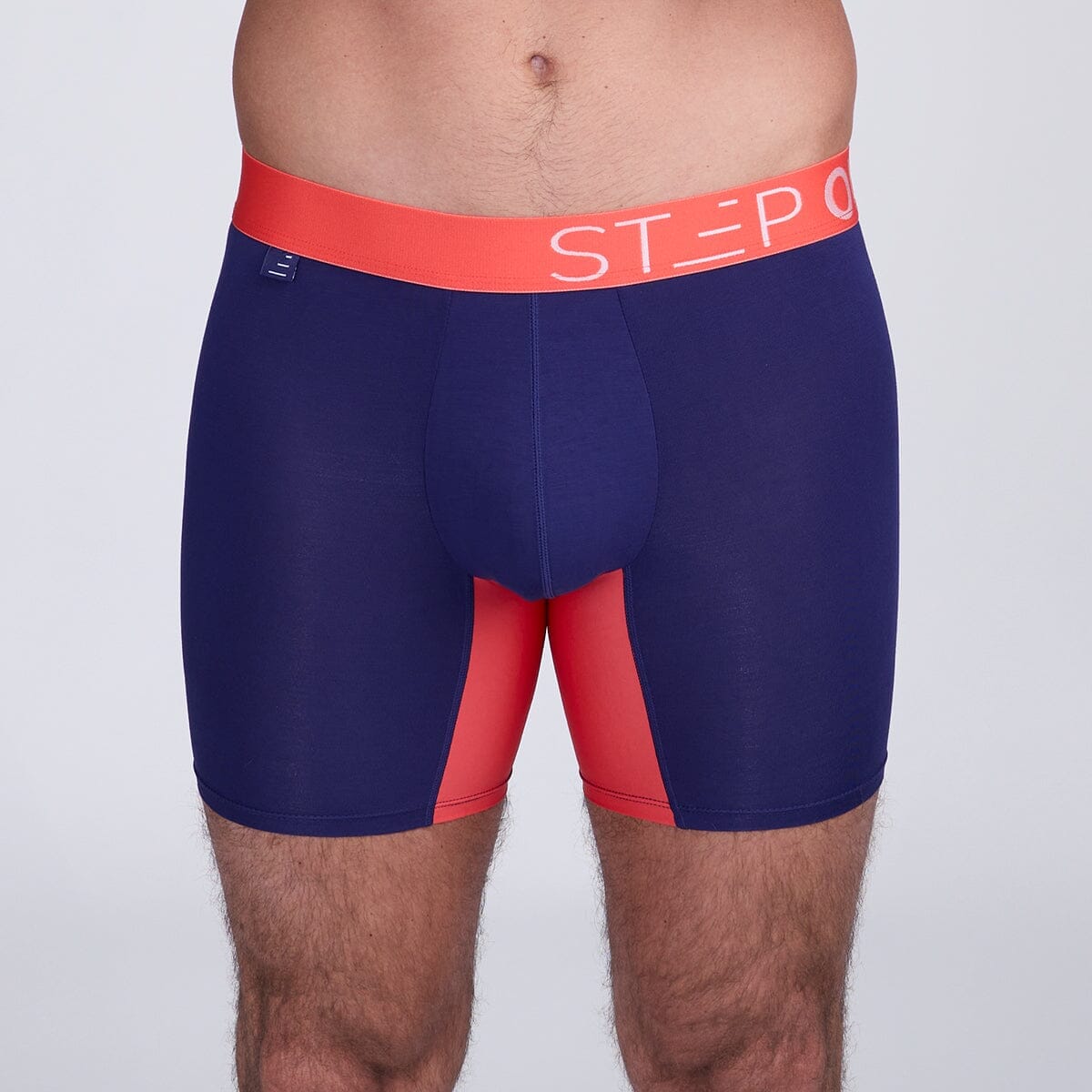 Boxer Brief - Blue & Red - View 1