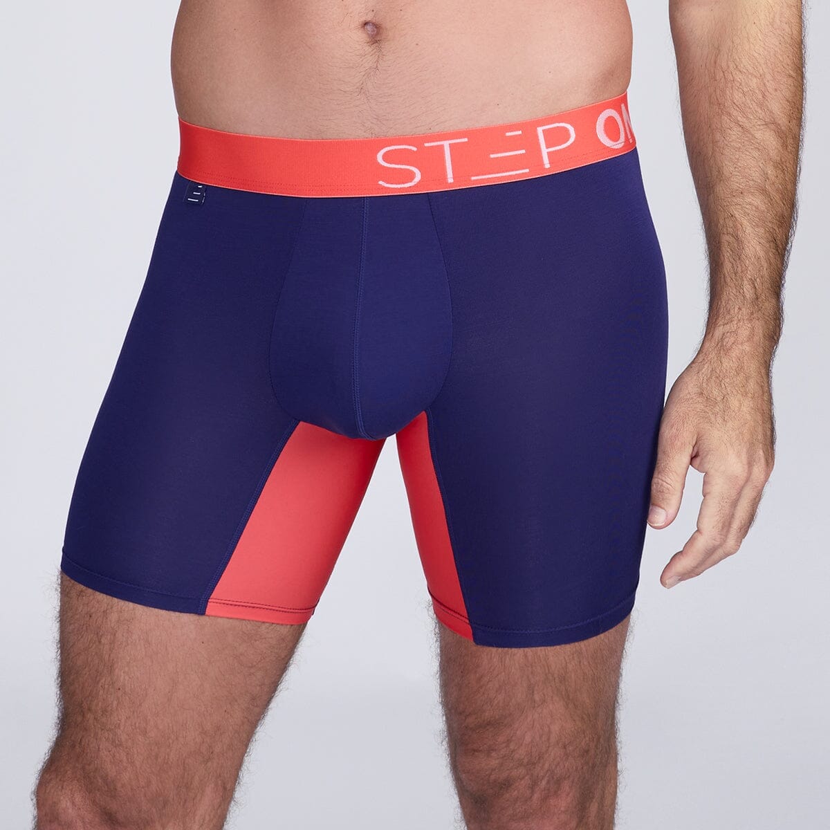 Boxer Brief - Blue & Red - View 2