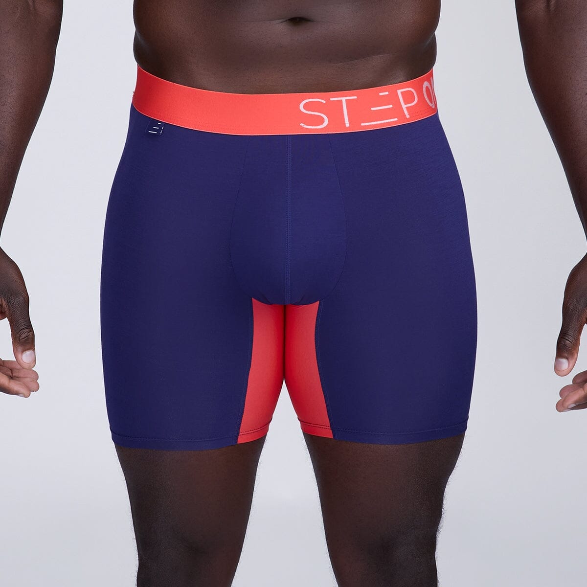 Boxer Brief - Blue & Red - View 6