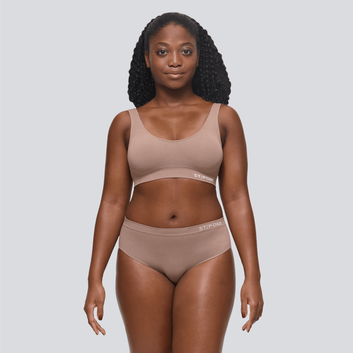 Women's SmoothFit Bikini Brief - Ash Brown - View 4