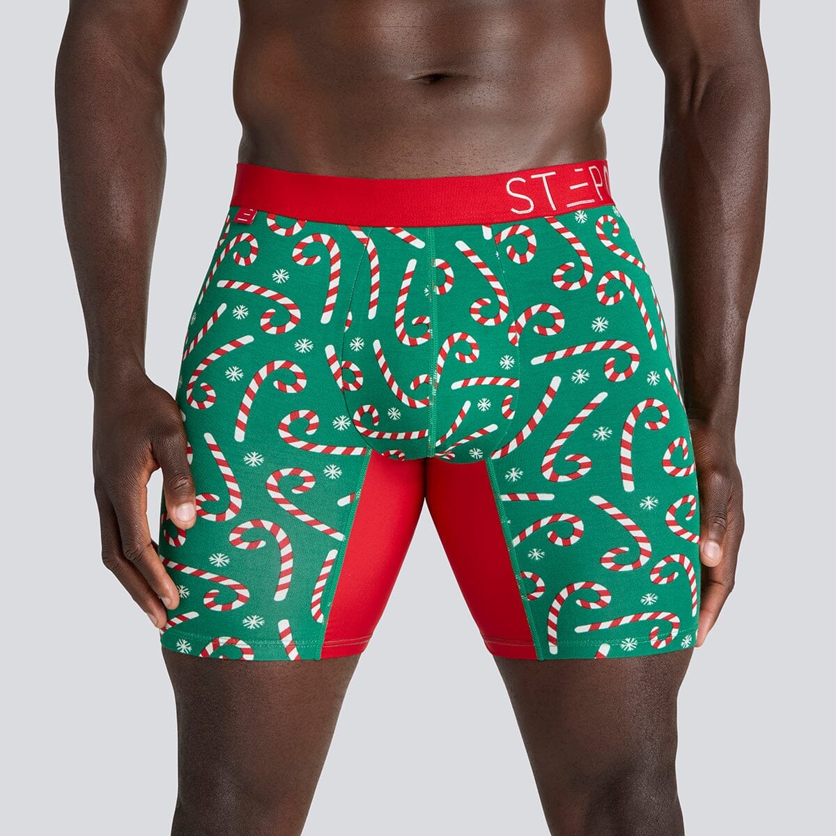 Boxer Brief - Candy Canes - View 1