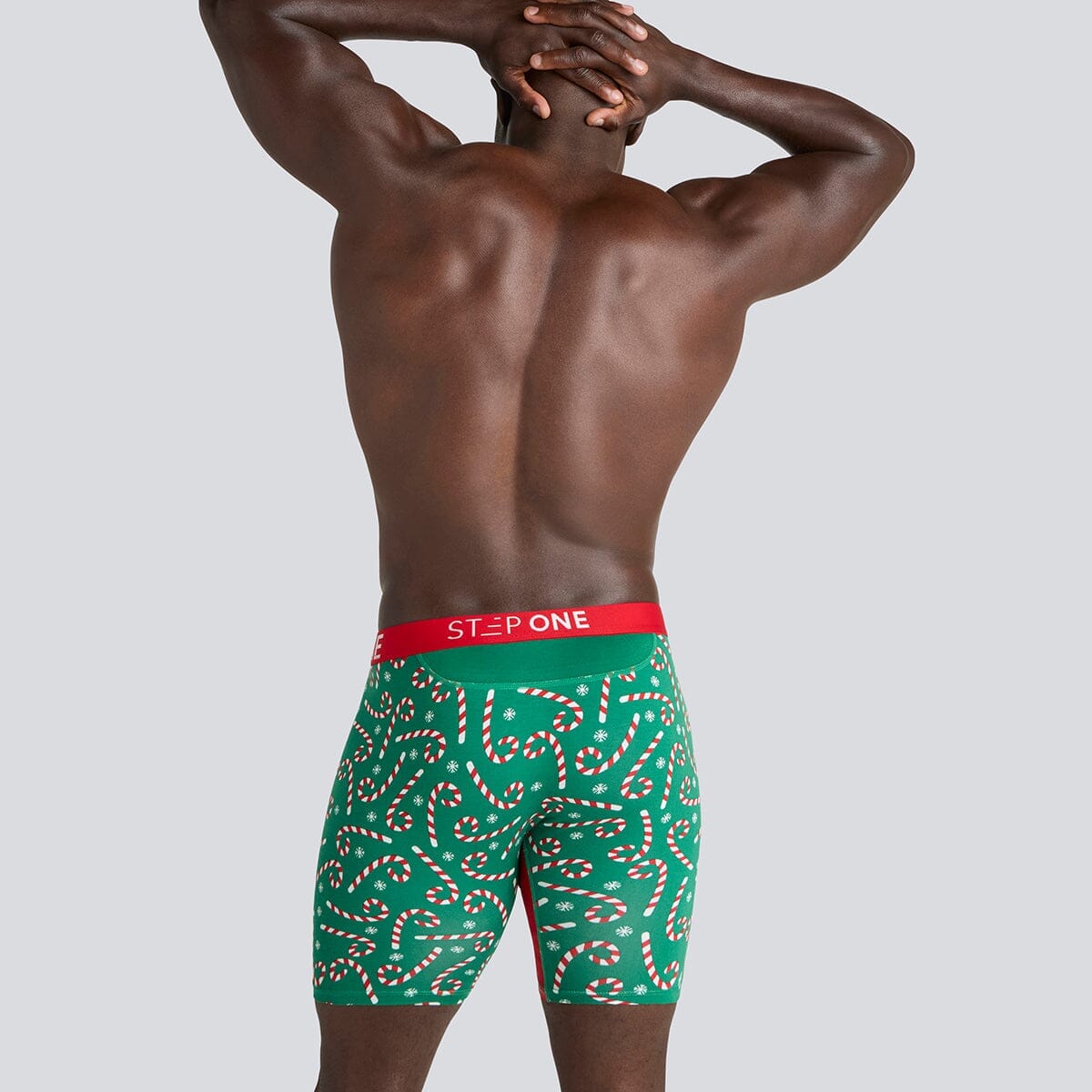 Boxer Brief - Candy Canes - View 2
