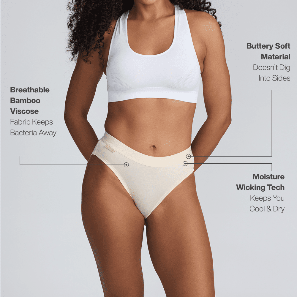 Women's Bikini Brief - Butter Scotch - Bamboo Underwear