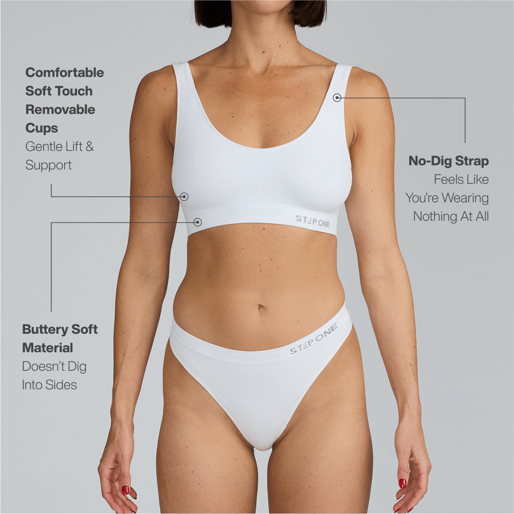 Women's SmoothFit Padded Bra - PiΓ±a Colada - View 2
