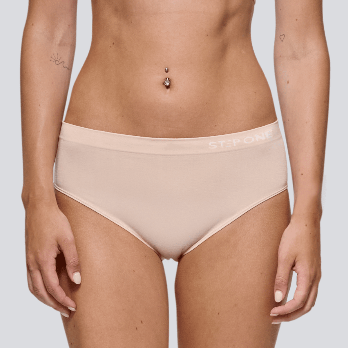Women's SmoothFit Bikini Brief - Light Beige - Bamboo Underwear
