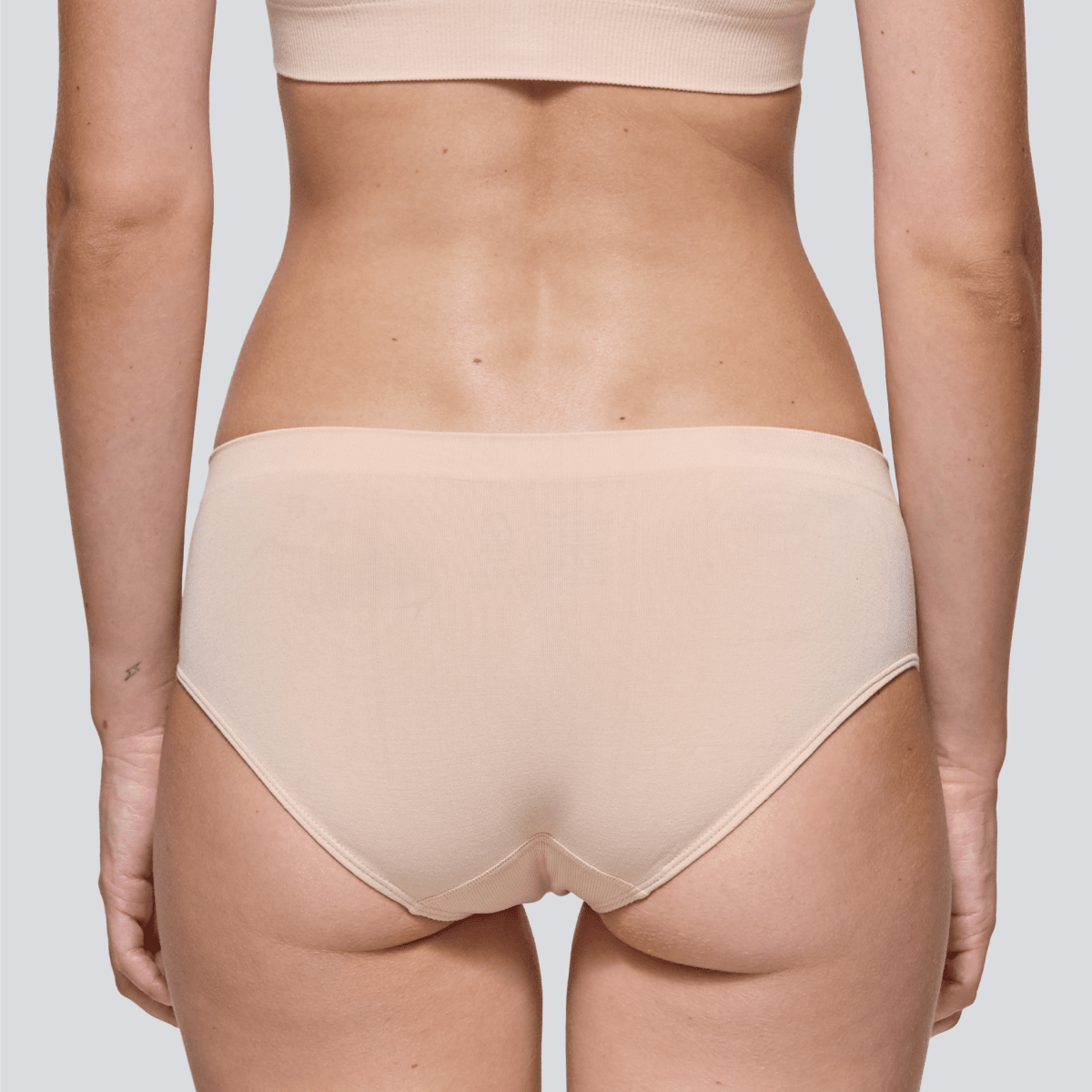 Women's SmoothFit Bikini Brief - Light Beige - View 3