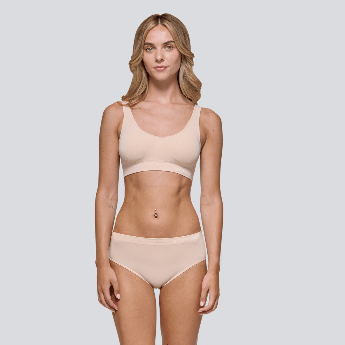 Women's SmoothFit Bikini Brief - Light Beige - View 4