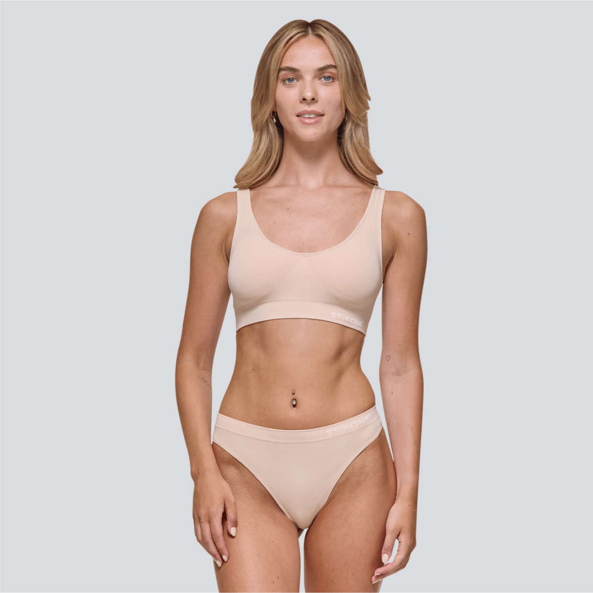 Women's SmoothFit Padded Bra - Light Beige - View 4