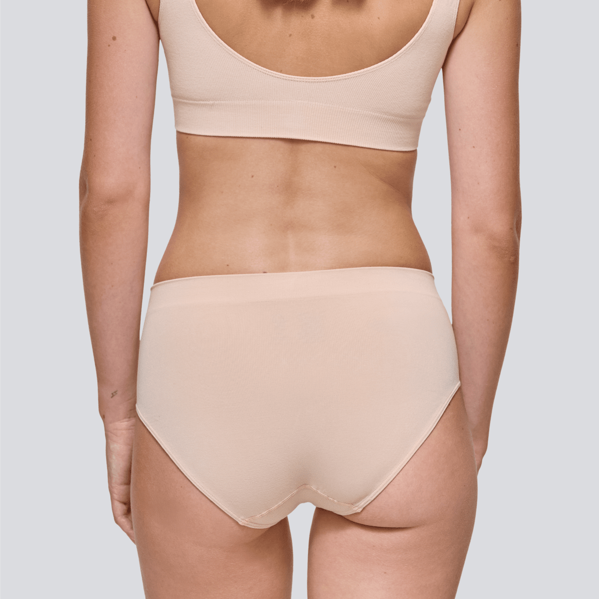 Women's SmoothFit Full Brief - Light Beige - View 3