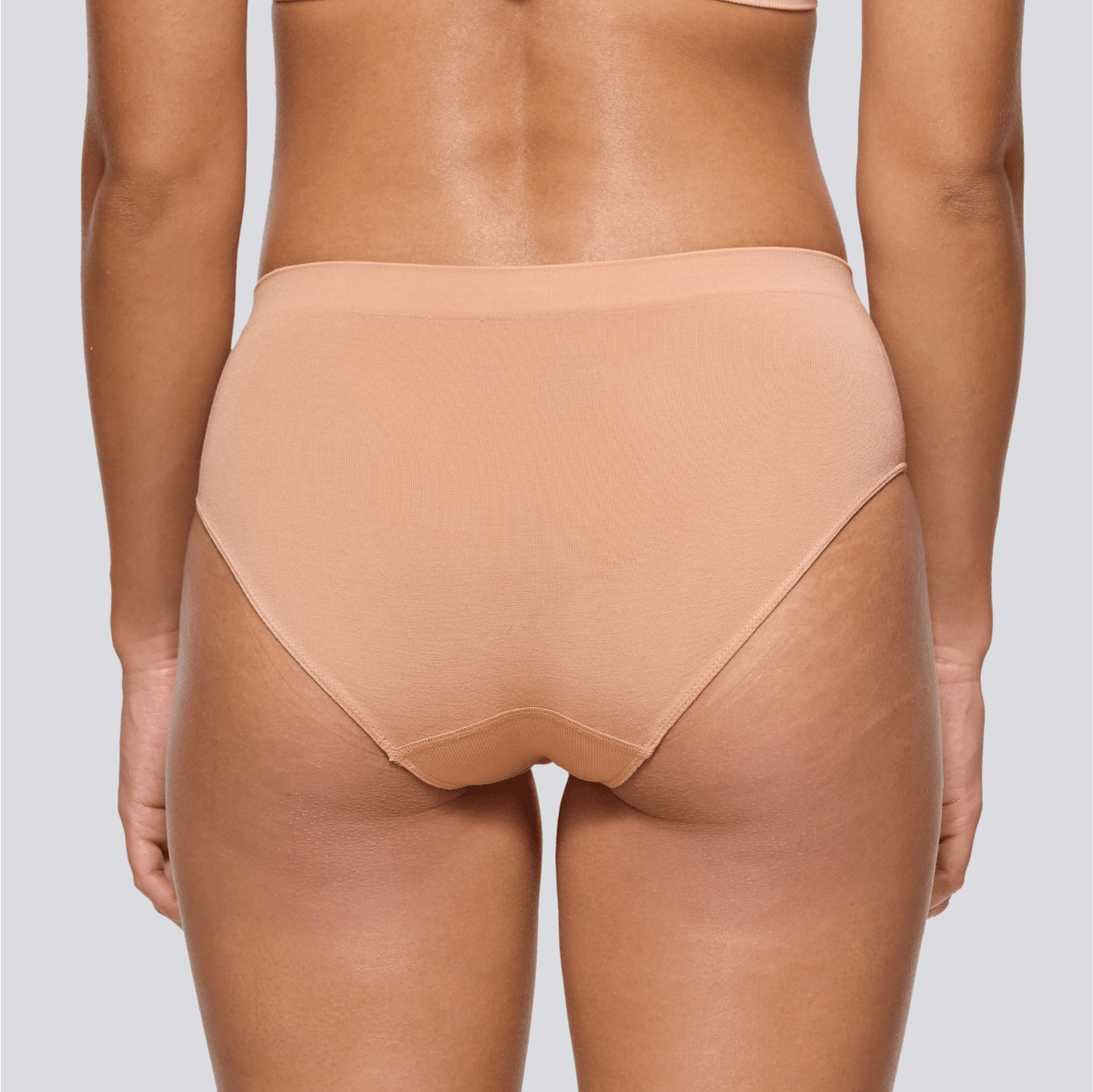 Women's SmoothFit Bikini Brief - Pink Beige - View 3