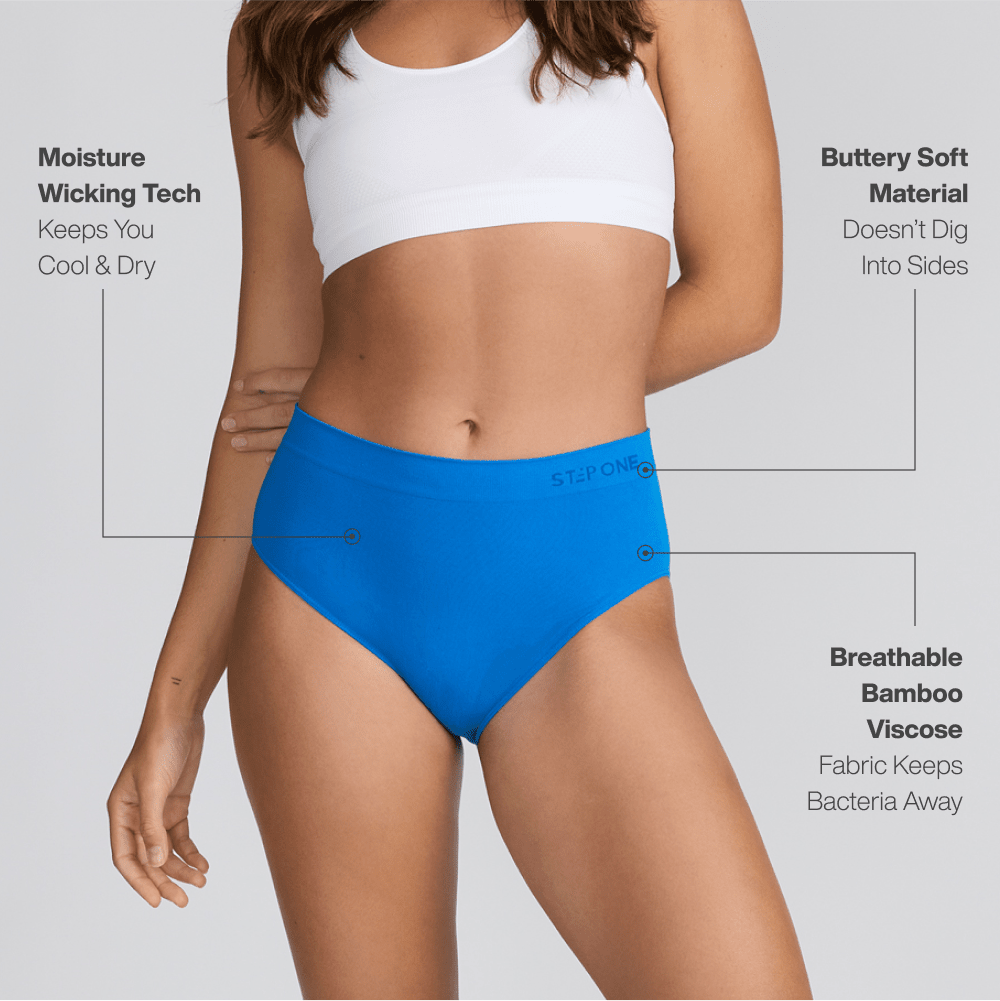 Women's SmoothFit Full Brief - Blue Lagoon - View 2