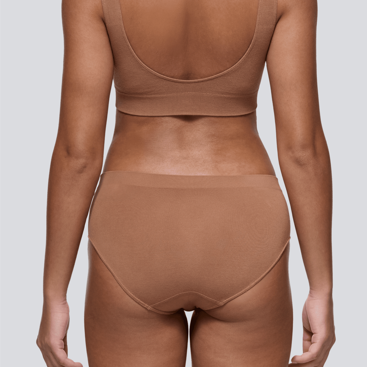 Women's SmoothFit Bikini Brief - Tan - View 3