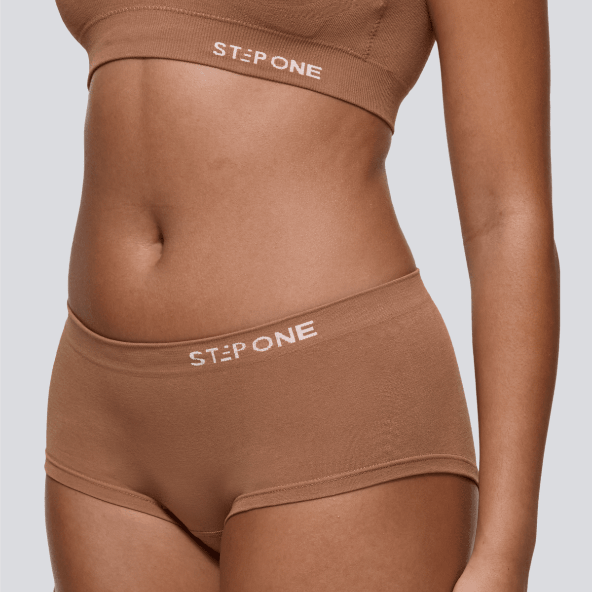 Women's SmoothFit Boyleg - Tan - View 2