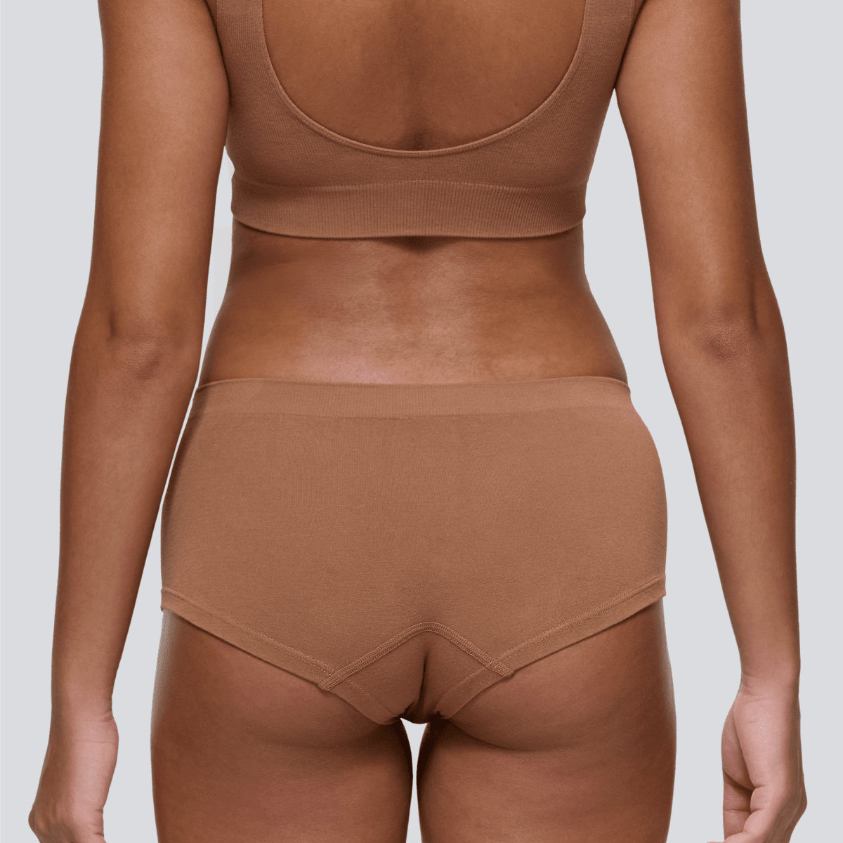 Women's SmoothFit Boyleg - Tan - View 3