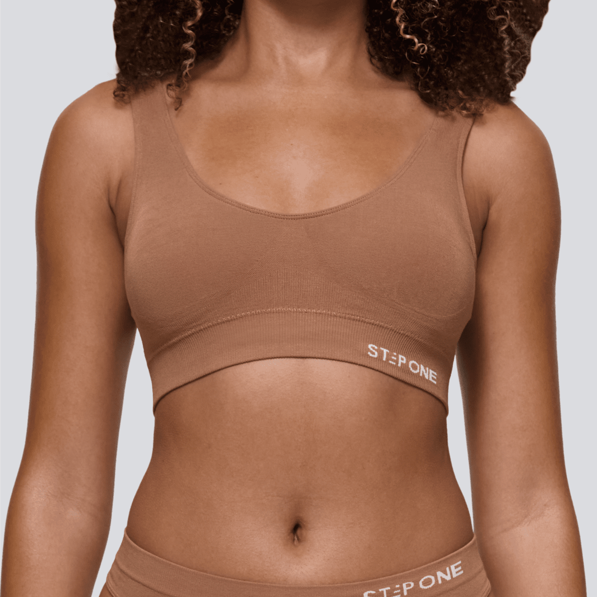 Women's SmoothFit Padded Bra - Tan - View 1
