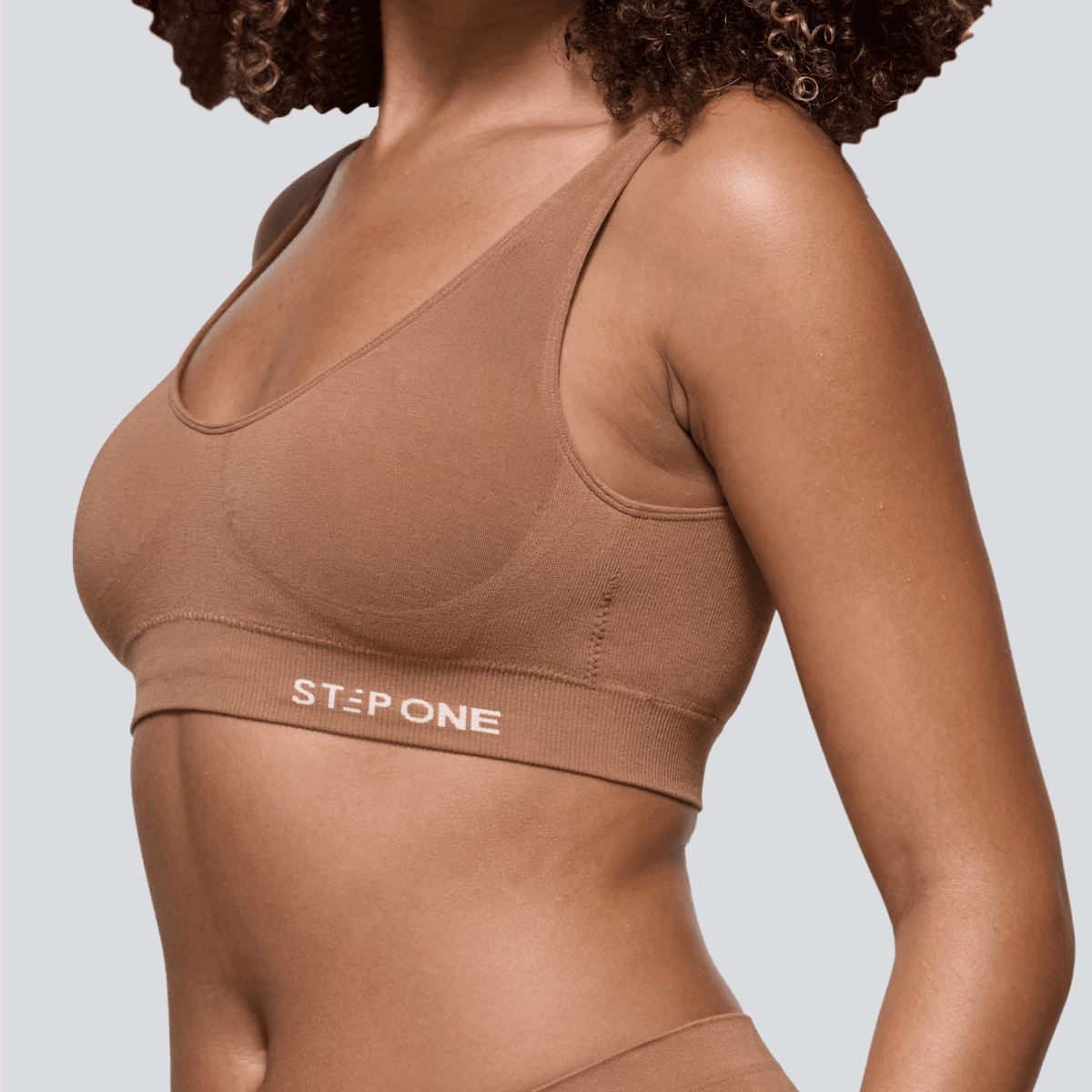 Women's SmoothFit Padded Bra - Tan - View 2