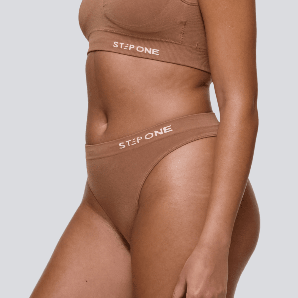 Women's SmoothFit Thong - Tan - View 2