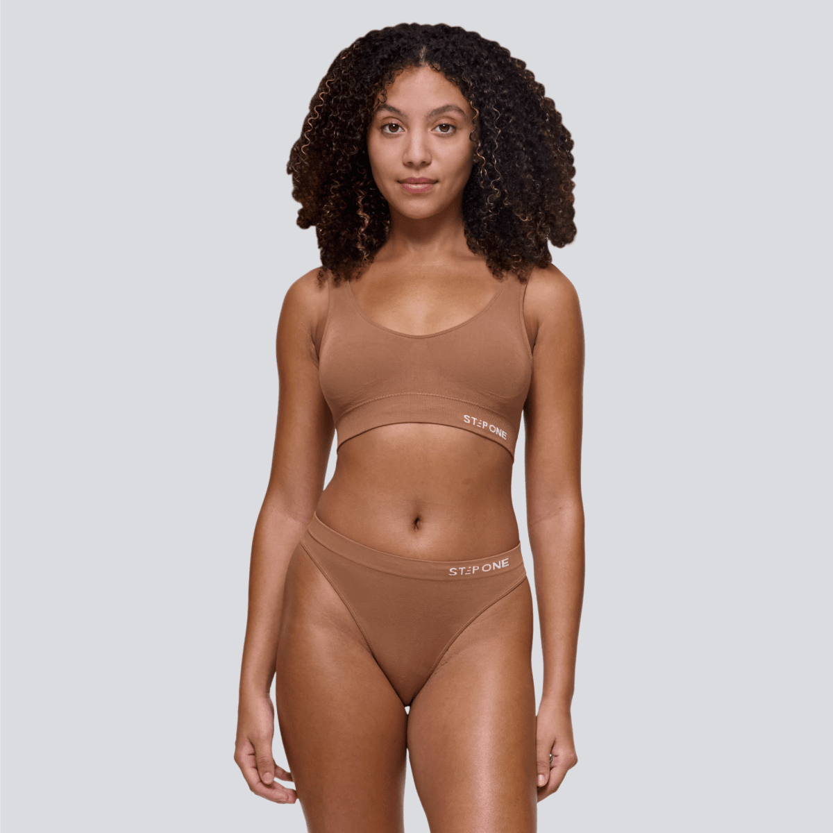 Women's SmoothFit Thong - Tan - View 4