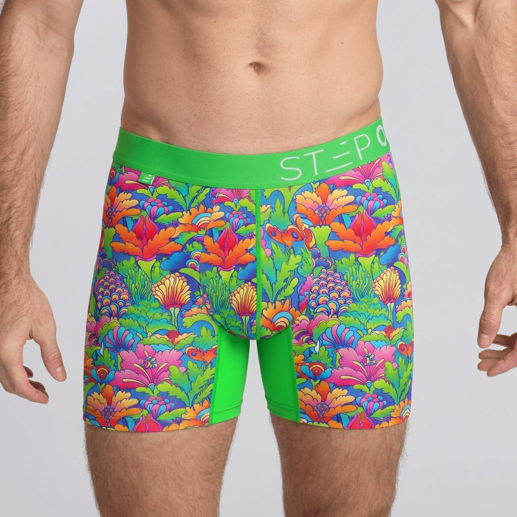Boxer Brief - Jungle Bitz - Bamboo Underwear