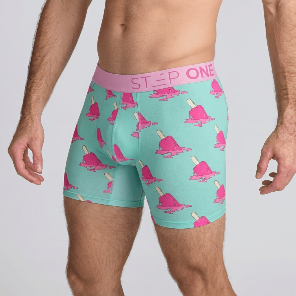 Boxer Brief - Icecreams - Bamboo Underwear