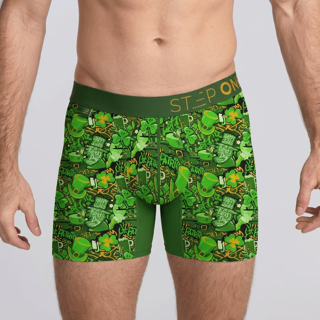 Boxer Brief - Feelin' Lucky - Bamboo Underwear