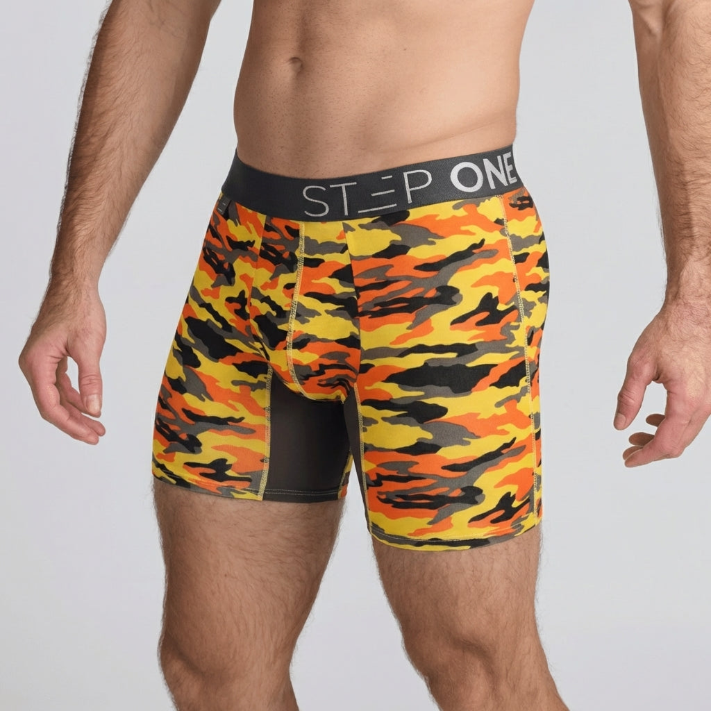 Boxer Brief - Outback Camo - Bamboo Underwear