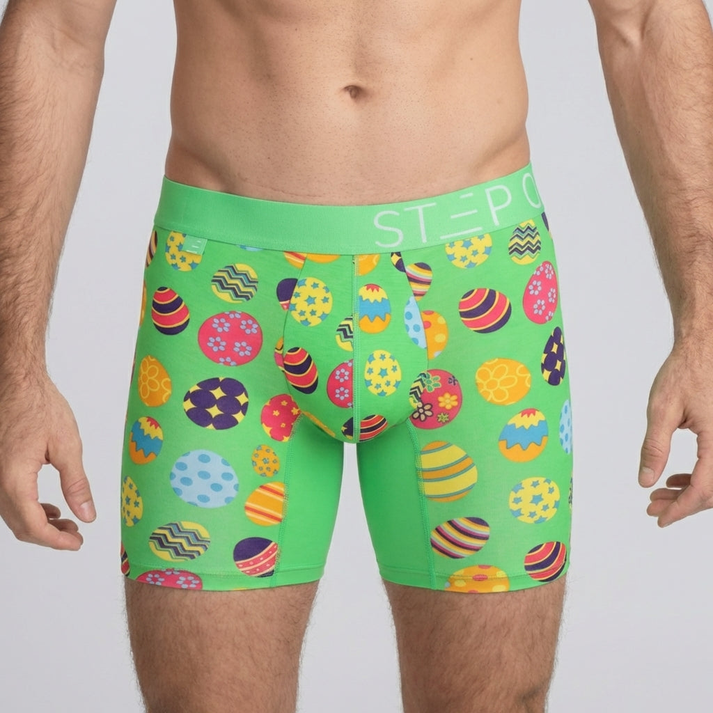 Boxer Brief - Easter Eggs - Bamboo Underwear