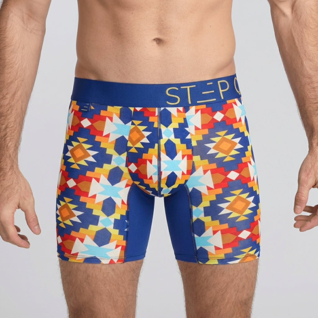 Boxer Brief - Kaleid-o-Scopes - Bamboo Underwear