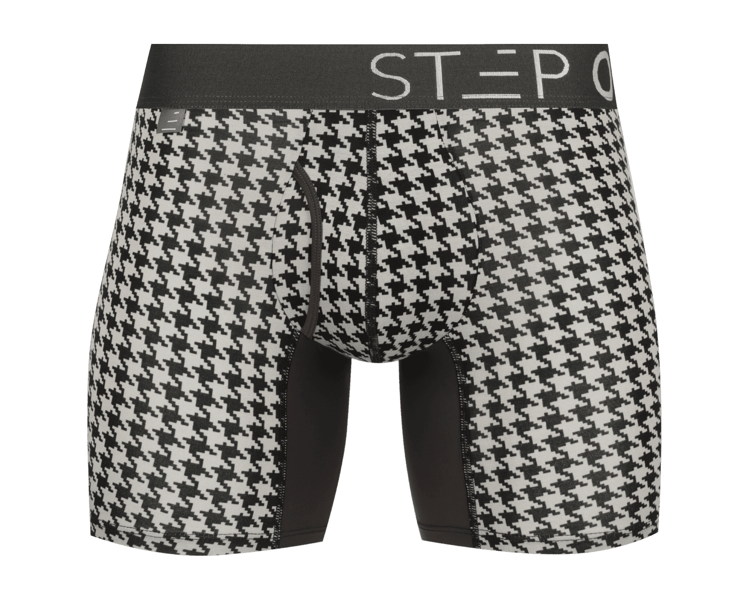 Boxer Brief Fly - Houndstooth - View 1
