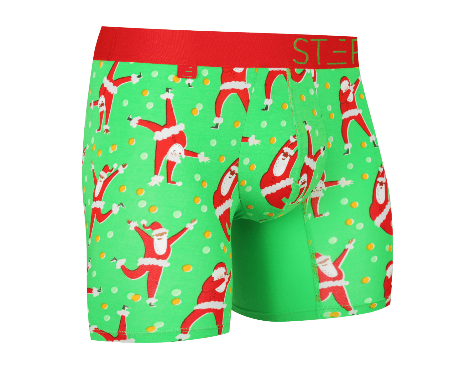 Boxer Brief - Santa Slays - Bamboo Underwear