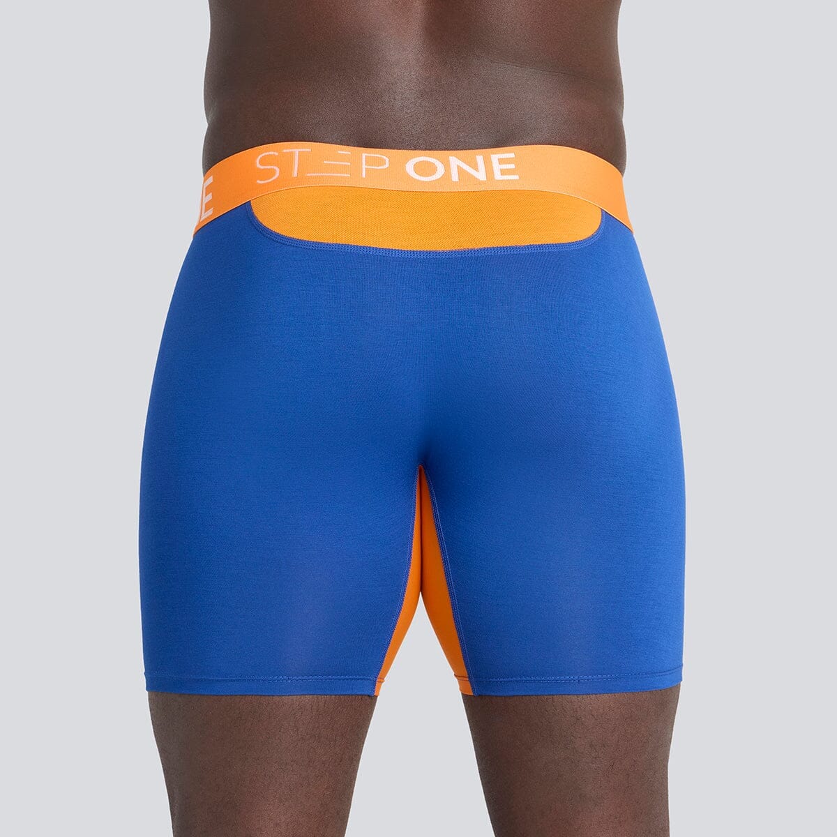 Boxer Brief - Navy & Orange - View 7