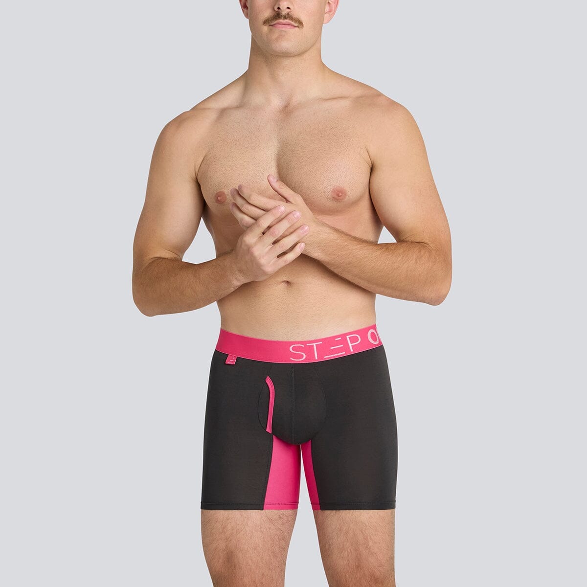 Boxer Brief Fly - Dark Rose - View 4