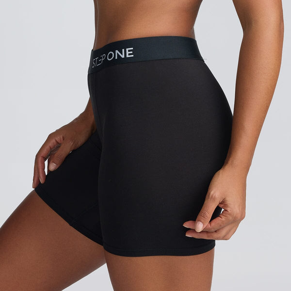 Women's Underwear Body Short in Black - Model:Yolanda