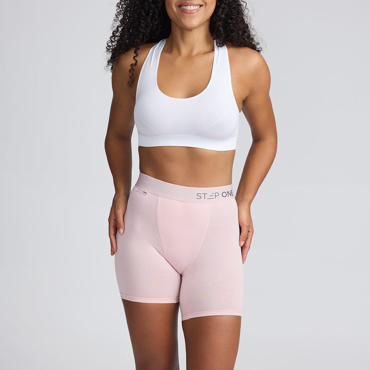 Women's Body Shorts - Blush - View 4