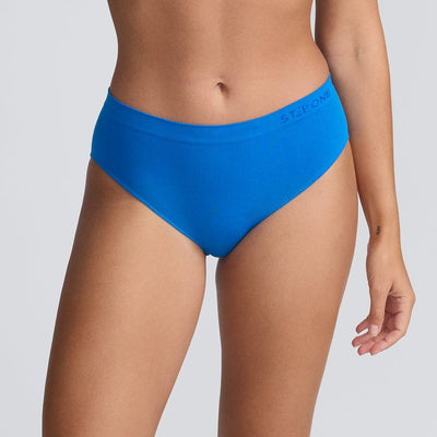 [EXP-A] Women's SmoothFit Bikini Brief - Blue Lagoon - Bamboo Underwear - Model:Elke