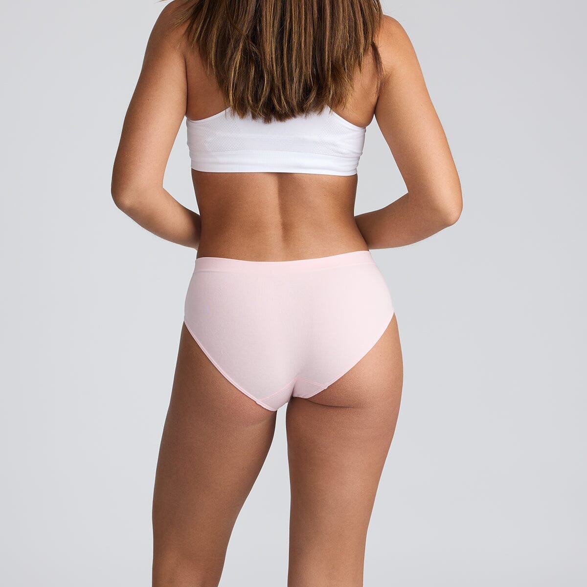 Women's SmoothFit Bikini Brief - Rose All Day - View 4