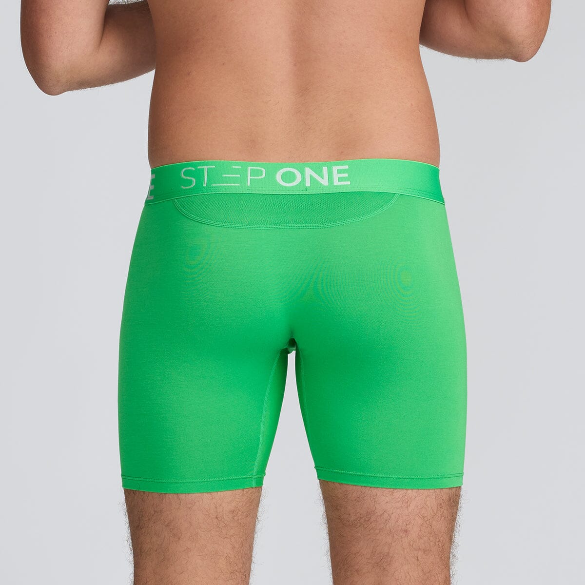 Boxer Brief Fly - Green Screens - Bamboo Underwear