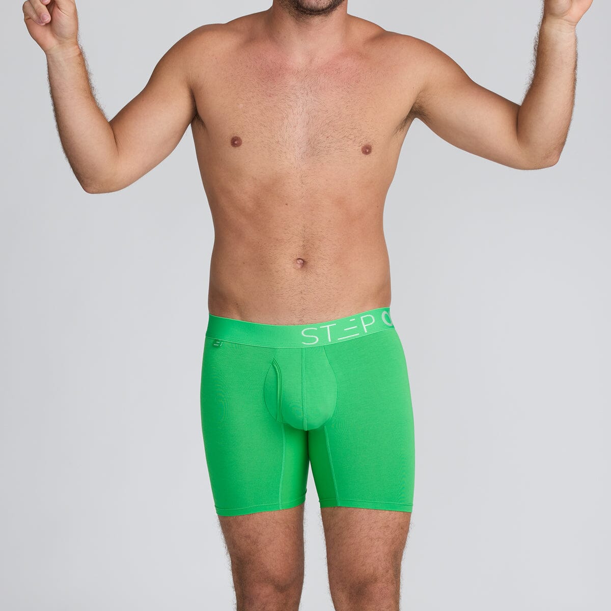 Boxer Brief Fly - Green Screens - View 3