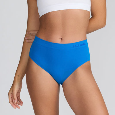 [EXP-A] Women's SmoothFit Full Brief - Blue Lagoon - Bamboo Underwear - Model:Elke