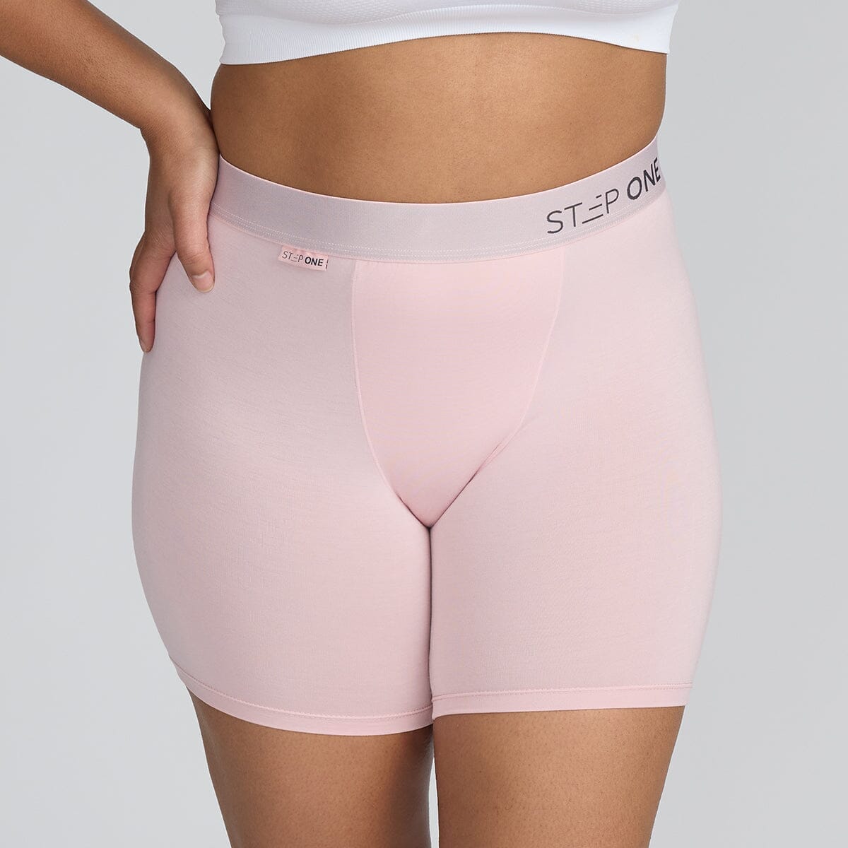 Women's Body Shorts - Blush - View 7