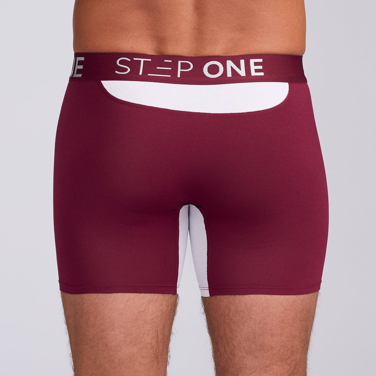 Boxer Brief - Burgundy - View 3