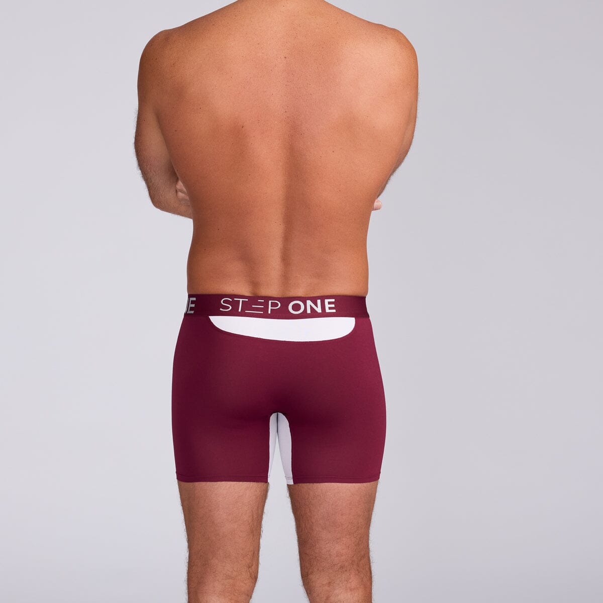 Boxer Brief - Burgundy - View 5