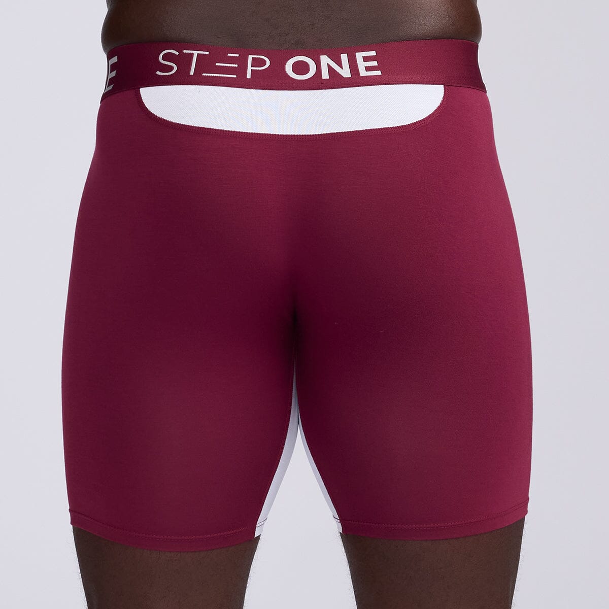 Boxer Brief Fly - Burgundy - View 3