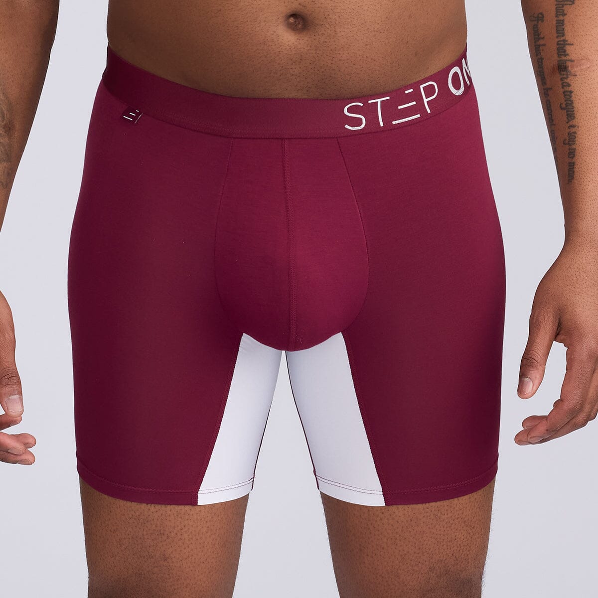 Boxer Brief - Burgundy - View 6