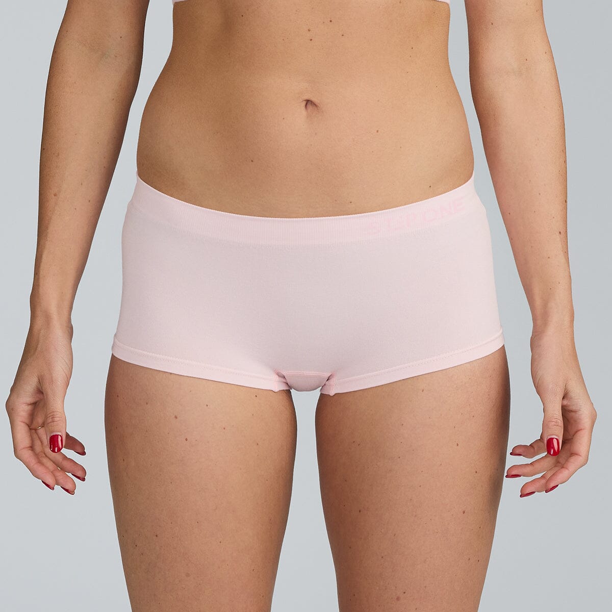 [EXP-A] Women's SmoothFit Boyleg - Rose All Day - Bamboo Underwear - Model:Holly