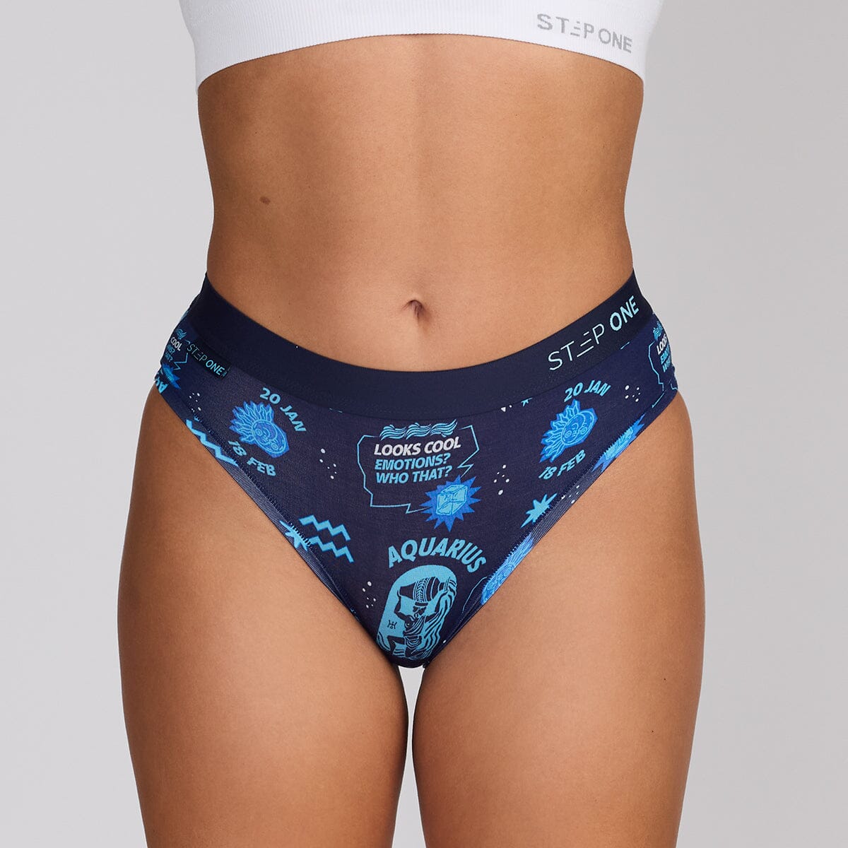 Women's Bikini Brief - Aquarius - Bamboo Underwear