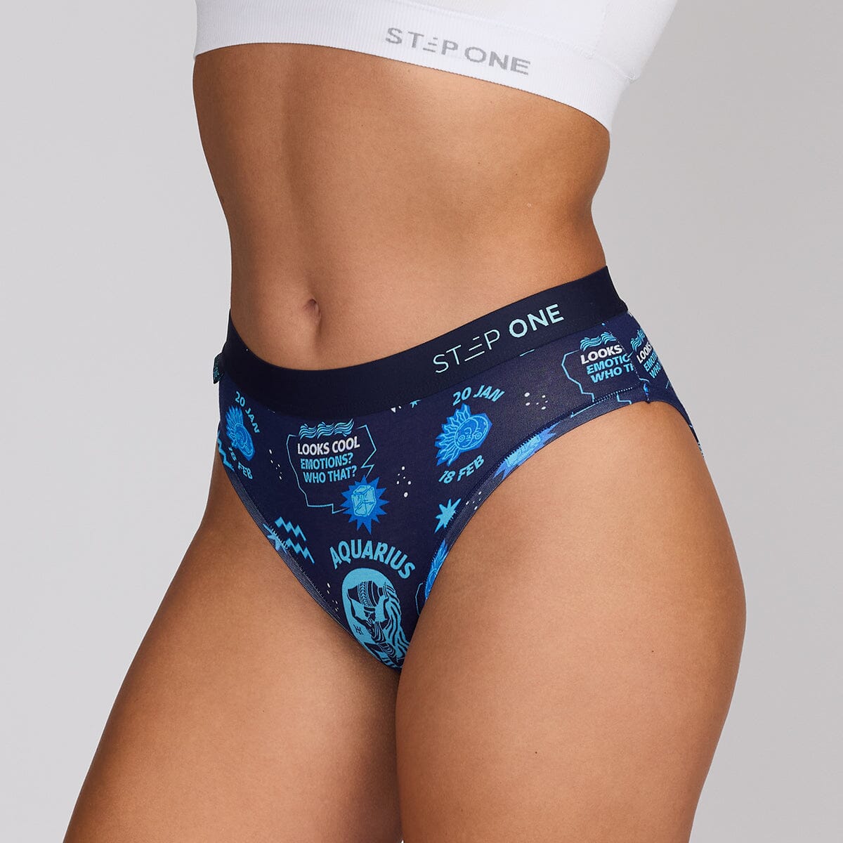 Women's Bikini Brief - Aquarius - View 2