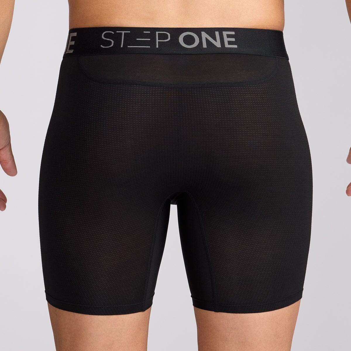 Cloud Mesh Boxer Brief - Black - View 3